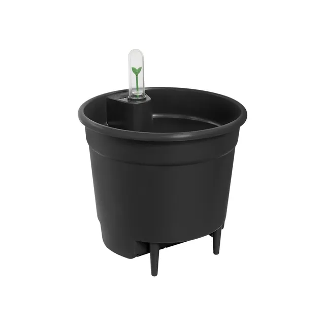 elho Bewässerungssystem 24 cm Living Schwarz Selbstbewässerung