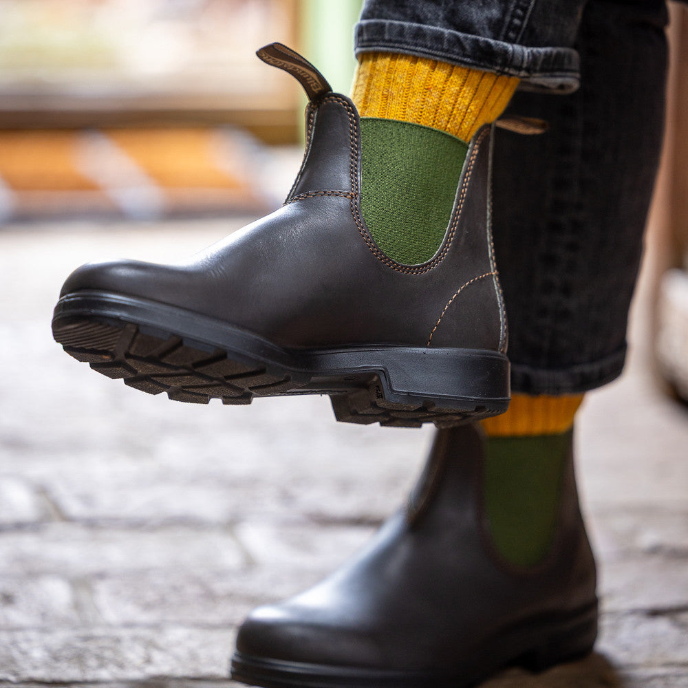 Sarah Raven Blundstone Original Stiefel Gr 7 Stout Brown