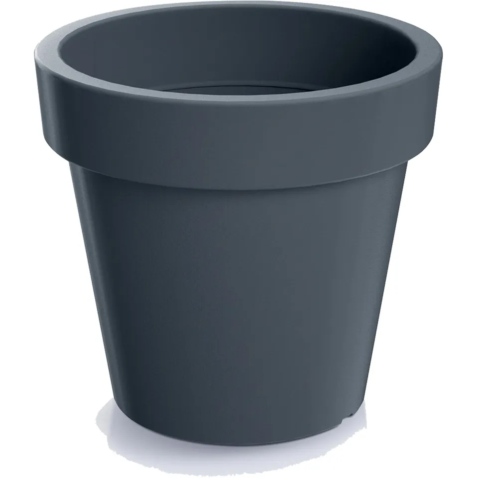 Prosperplast Tubus Blumentopf Anthrazit 58 cm frostbeständig