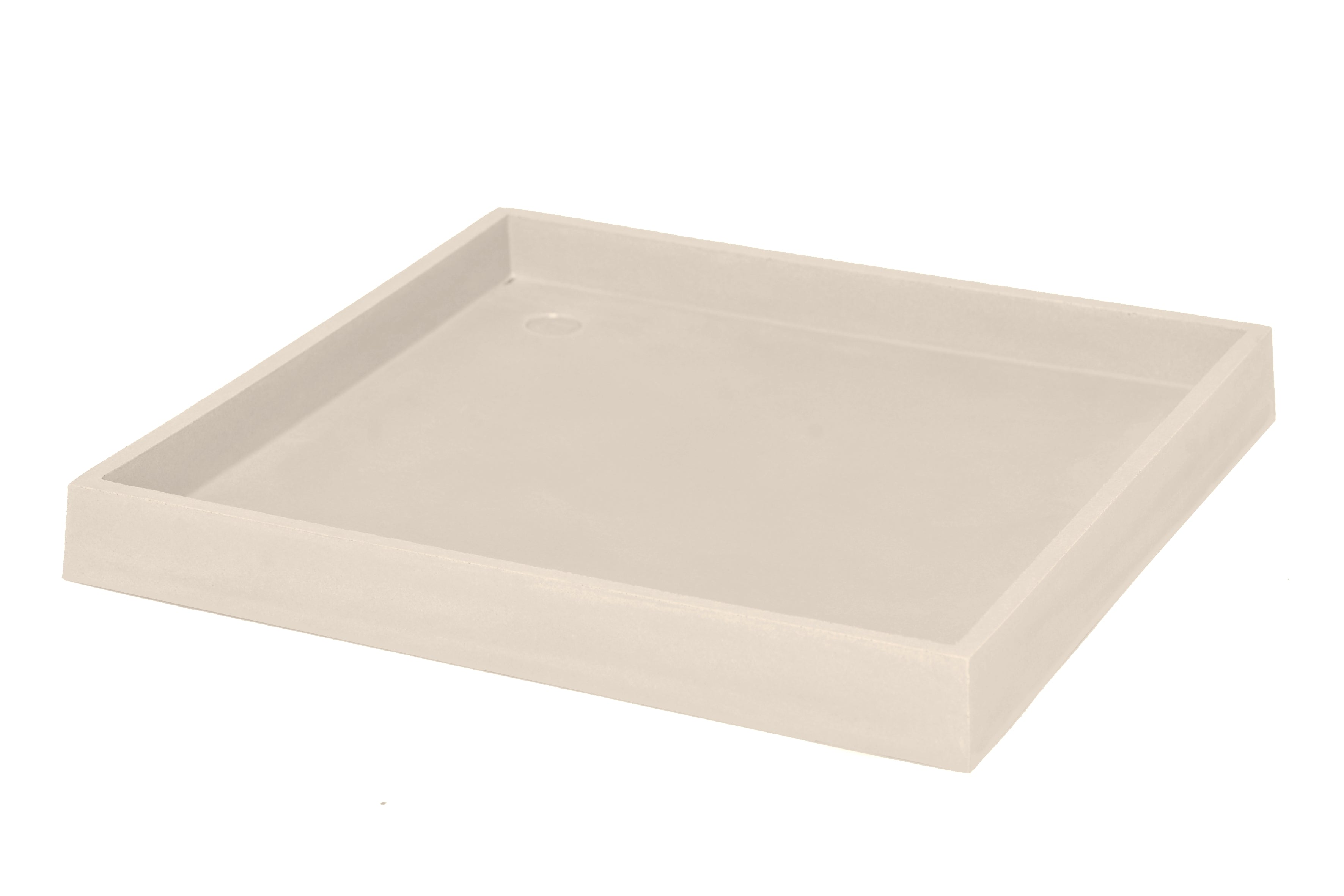 Serralunga Sottovaso Pflanzschale Tortora 38x38 eckig