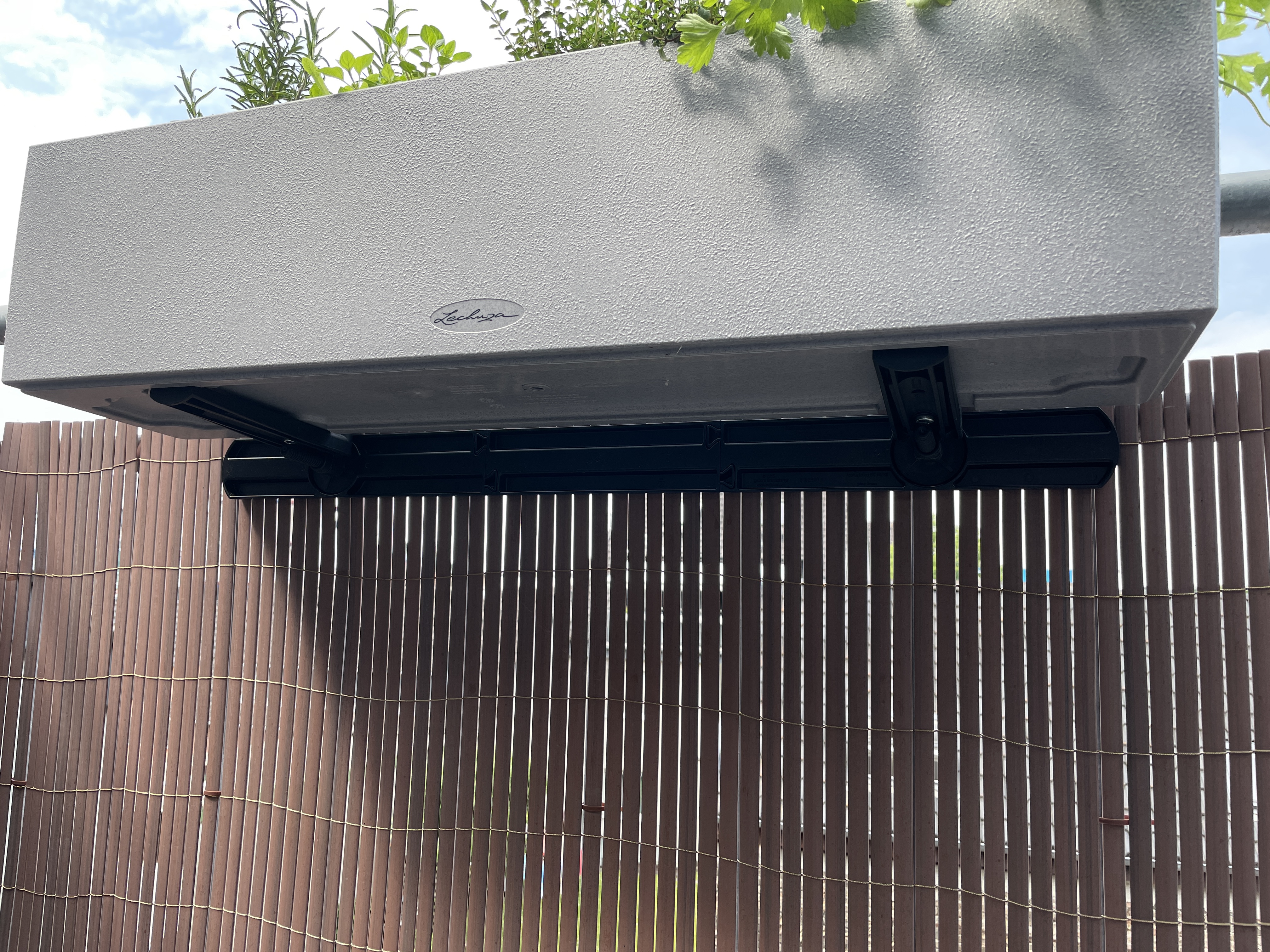Lechuza Balconera Abstützung Balkonkastenhalter Schwarz