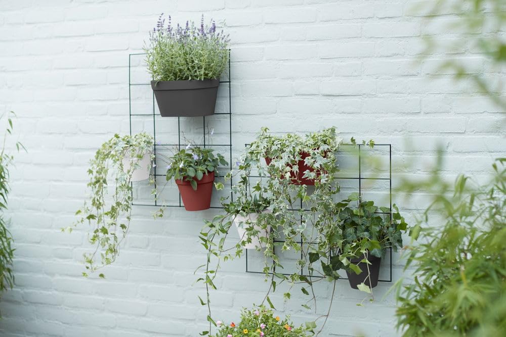 elho Loft Urban Green Wall Gestell Blumenregal 59 cm Schwarz