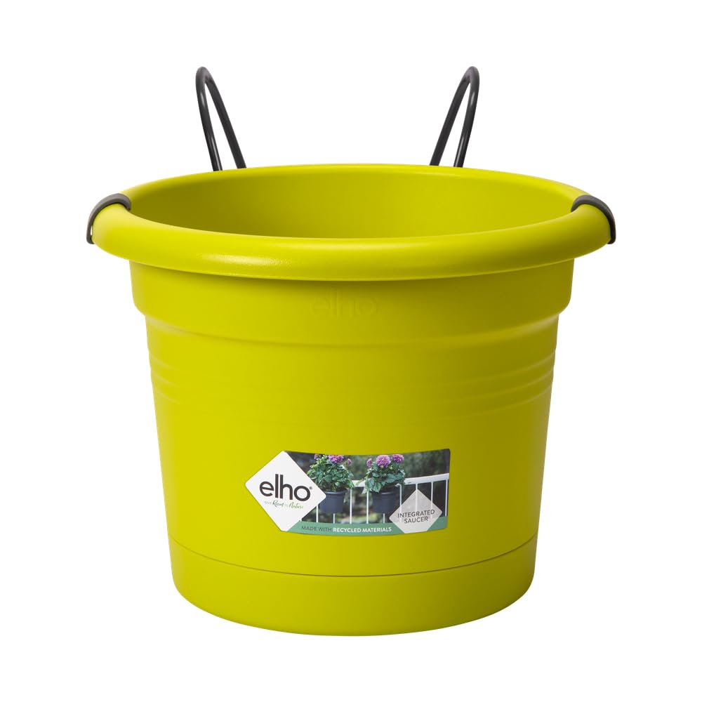 elho Green Basics Wandtopf Allin1 20 cm Lebhaft Schwarz