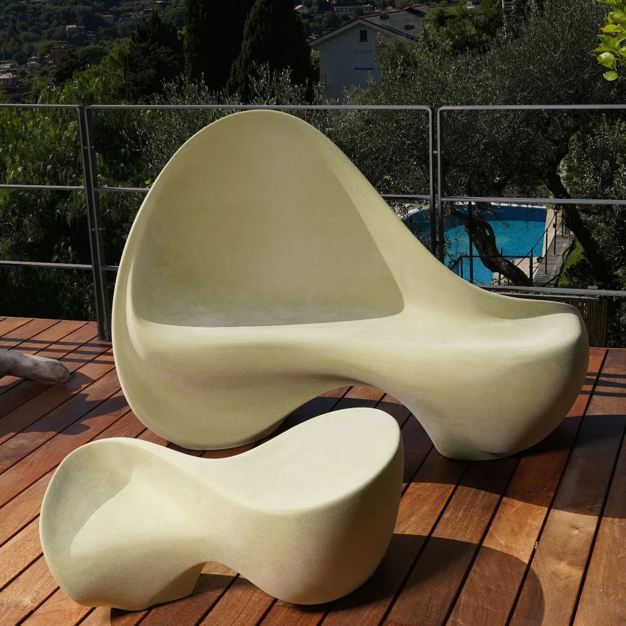 Serralunga Ripple Sofa Moleskin Anthrazit Outdoor
