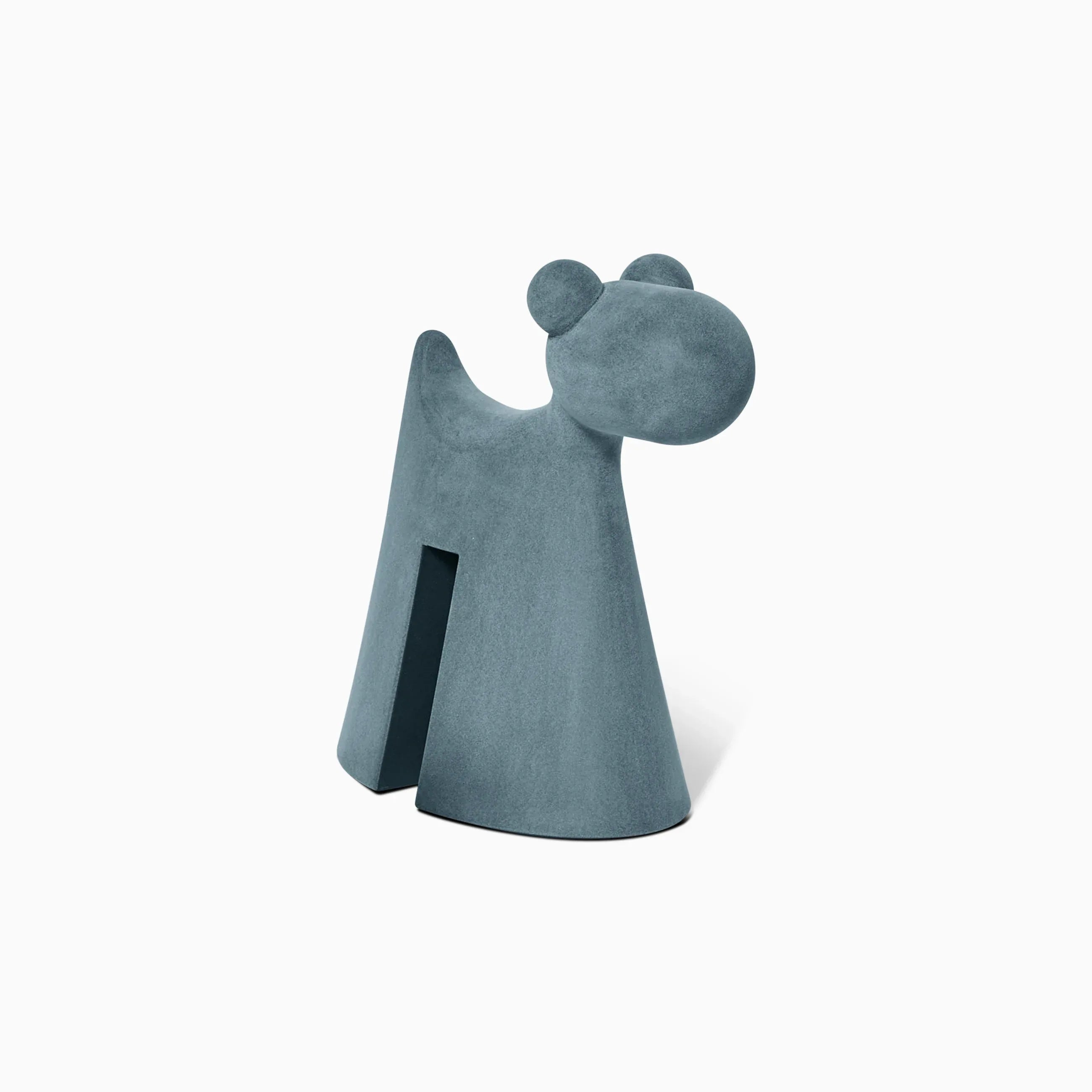 Serralunga Doggy Hocker Moleskin Anthrazit Deko