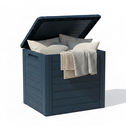 Prosperplast Woodebox Gartenbox 140 Liter Anthrazit
