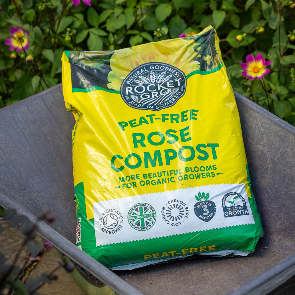 Sarah Raven Gardening Rose Kompost RocketGro Blumenerde 40L