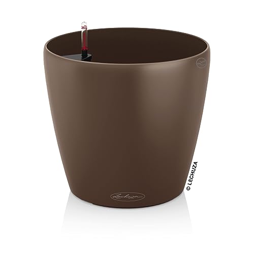 Lechuza Classico Color 21 Pflanzgefäß Muskat Bewässerung