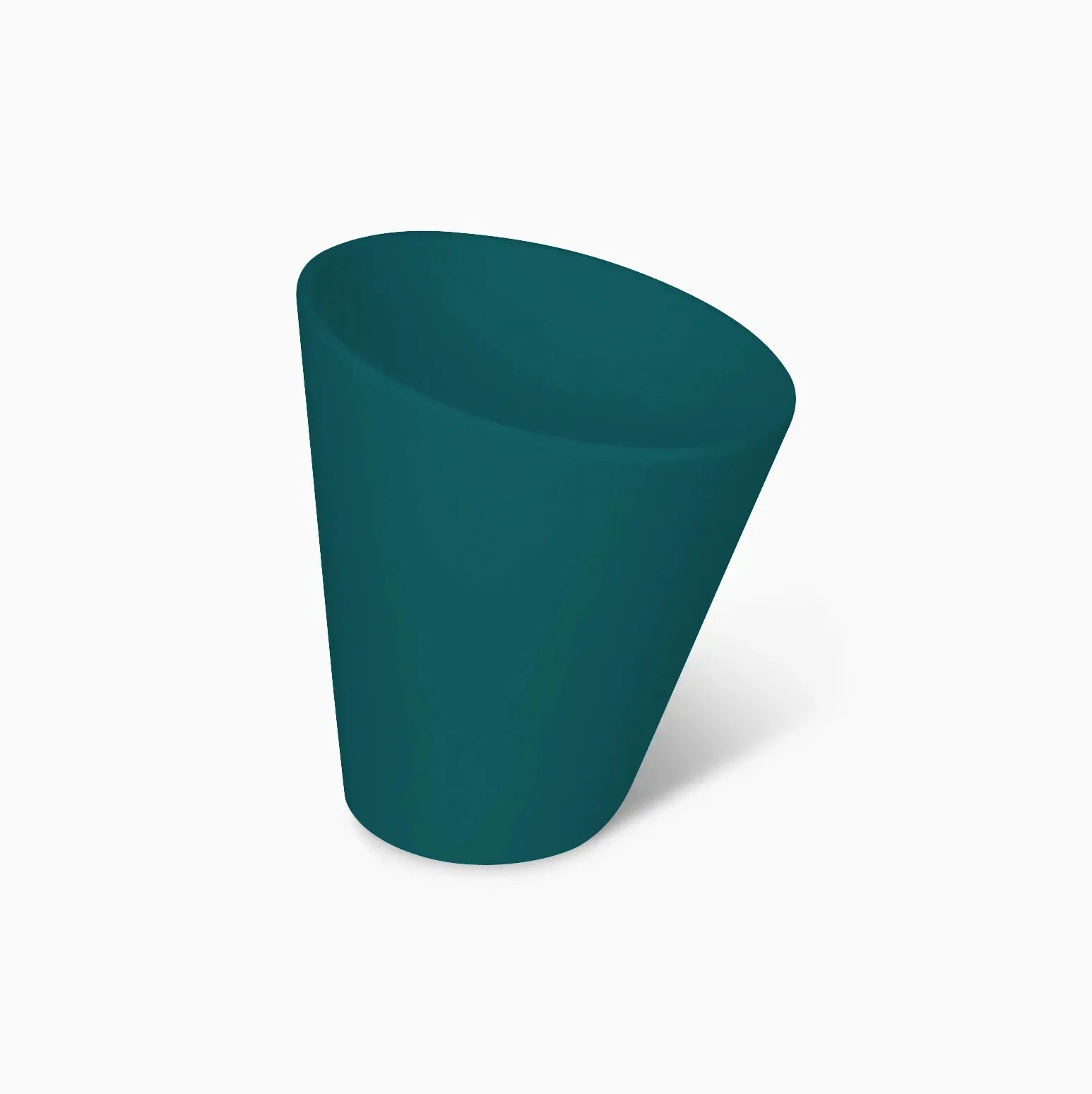 Serralunga Pisa Pflanztopf Anthrazit Design rund