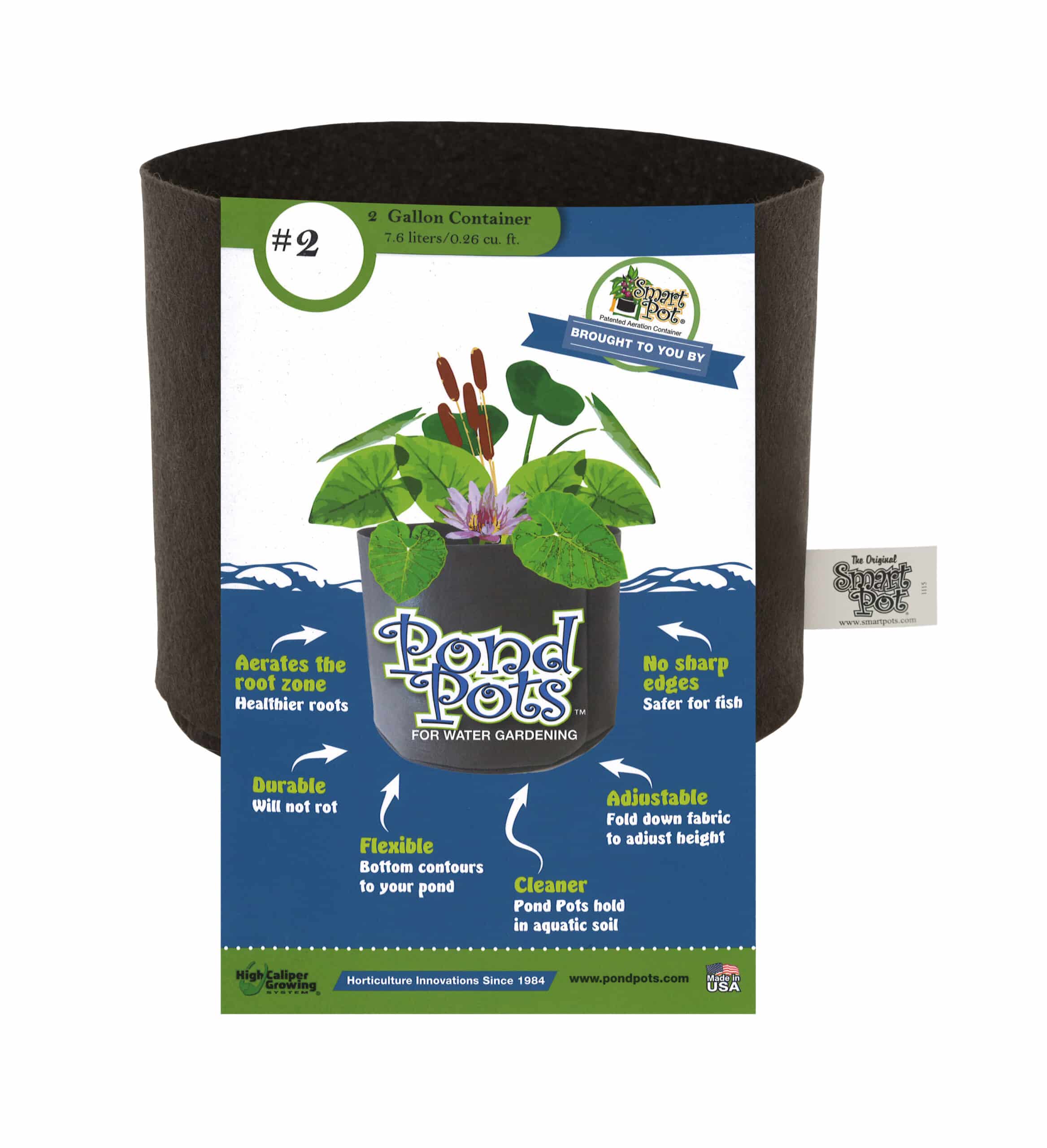 Smart Pot Pond Pots Teichtopf 1 Gallon atmungsaktiv