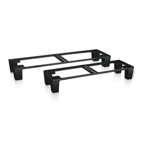 Lechuza Trio Sockel 30 Pflanzgefäß Sockel Schwarz 98x30x15 cm