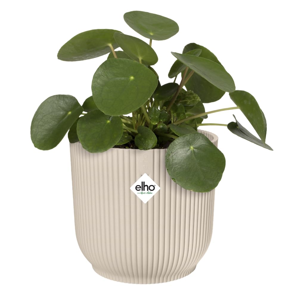 elho Vibes Fold 22 cm Blumentopf Linen White für innen