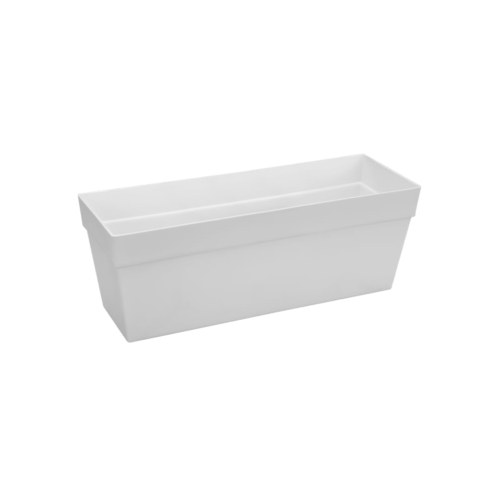 elho Loft Urban Balkonkasten 50 cm Weiß frostbeständig