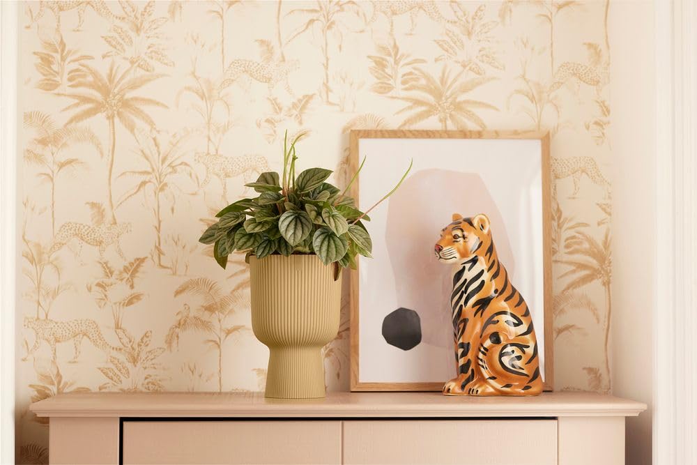 elho Vibes Fold Coupe 14 Blumentopf gelb Buttergelb 13,9 cm