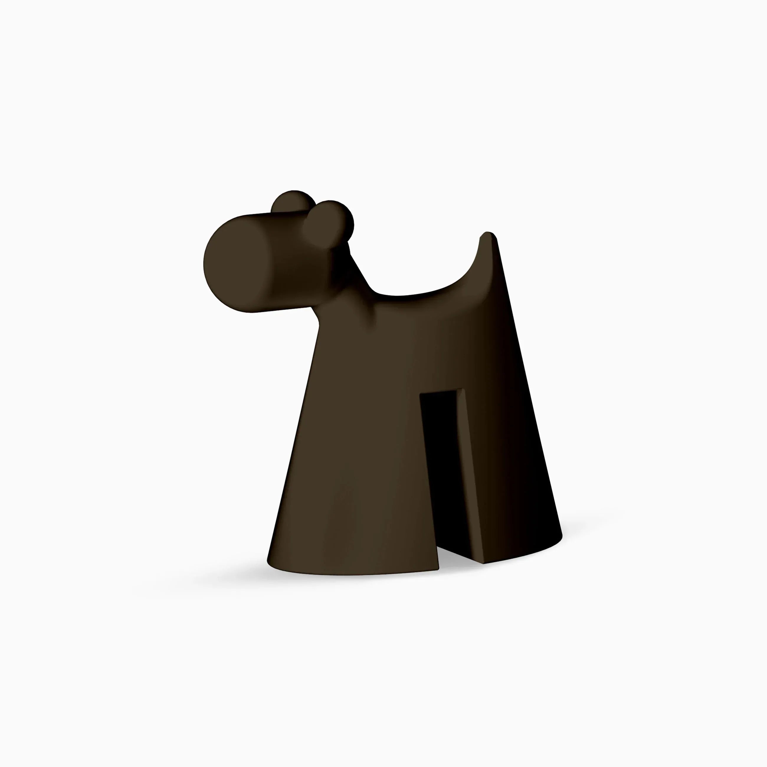 Serralunga Doggy Dekofigur Weiß Garten Hocker