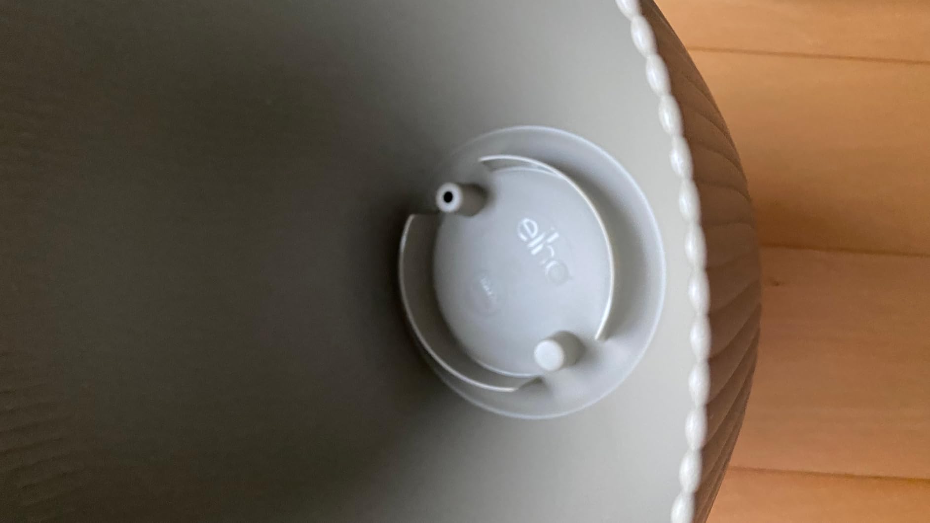 elho Sereh Rund 47 cm Blumentopf Mushroom Beige frostbeständig