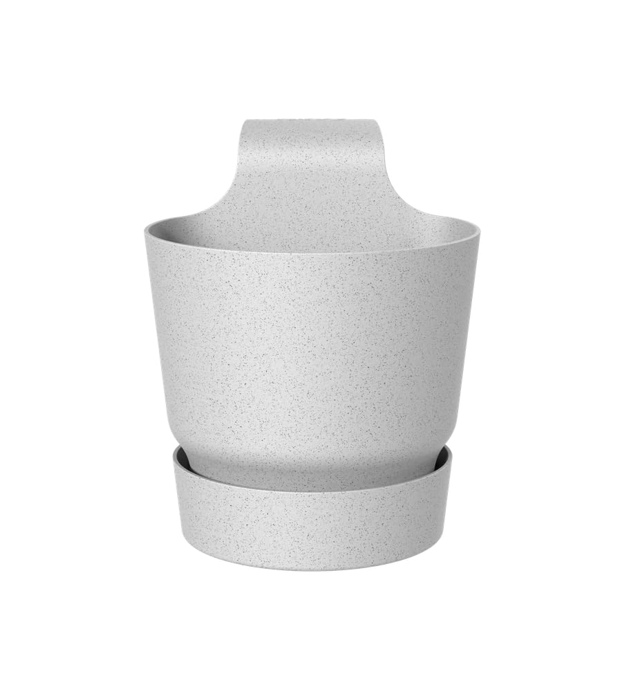 elho Greenville Easy Hanger Blumentopf Grau 19,5 cm Beton