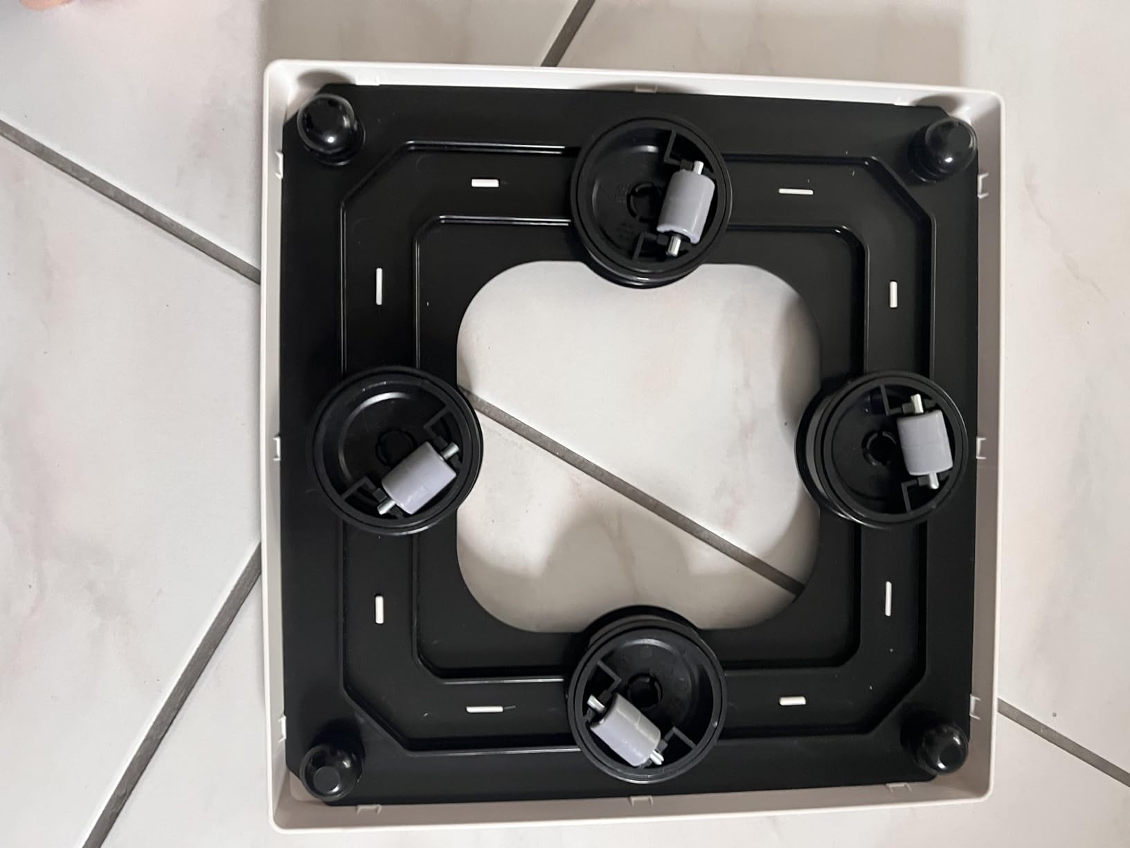 Lechuza Classico Rolluntersetzer Schwarz für 43 Pflanzroller