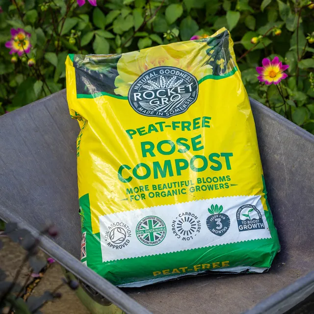 Sarah Raven Gardening Rose Kompost RocketGro Blumenerde 40L