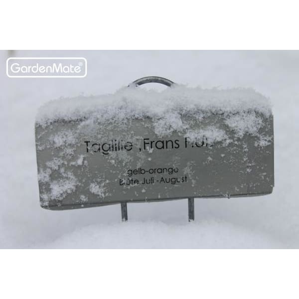 GardenMate Pflanzschilder Poster Metall 30cm 25er Set