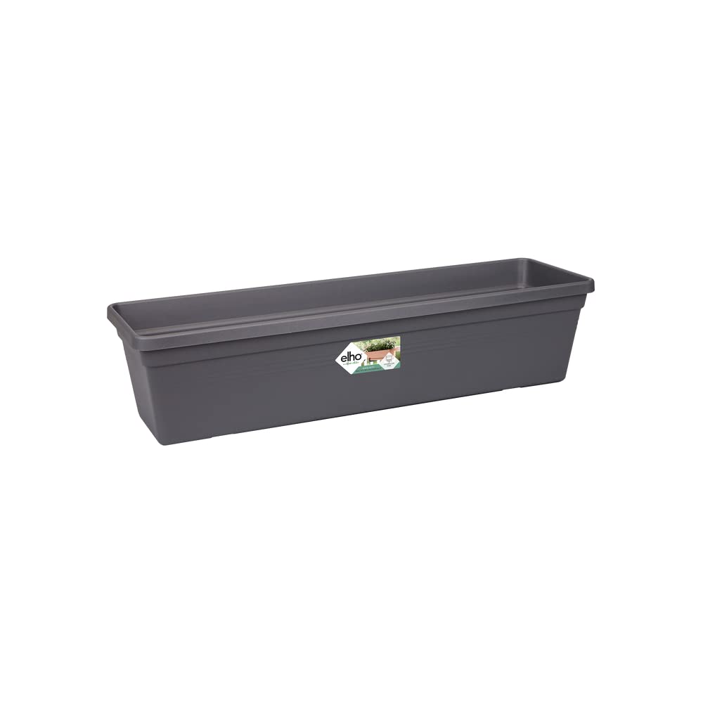 elho Green Basics Balkonkasten 40 Pflanzkasten Anthrazit Recycling