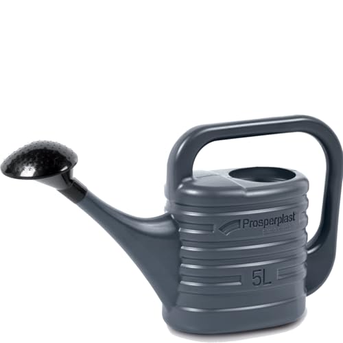 Prosperplast Classico Gießkanne 5 Liter anthrazit Kunststoff