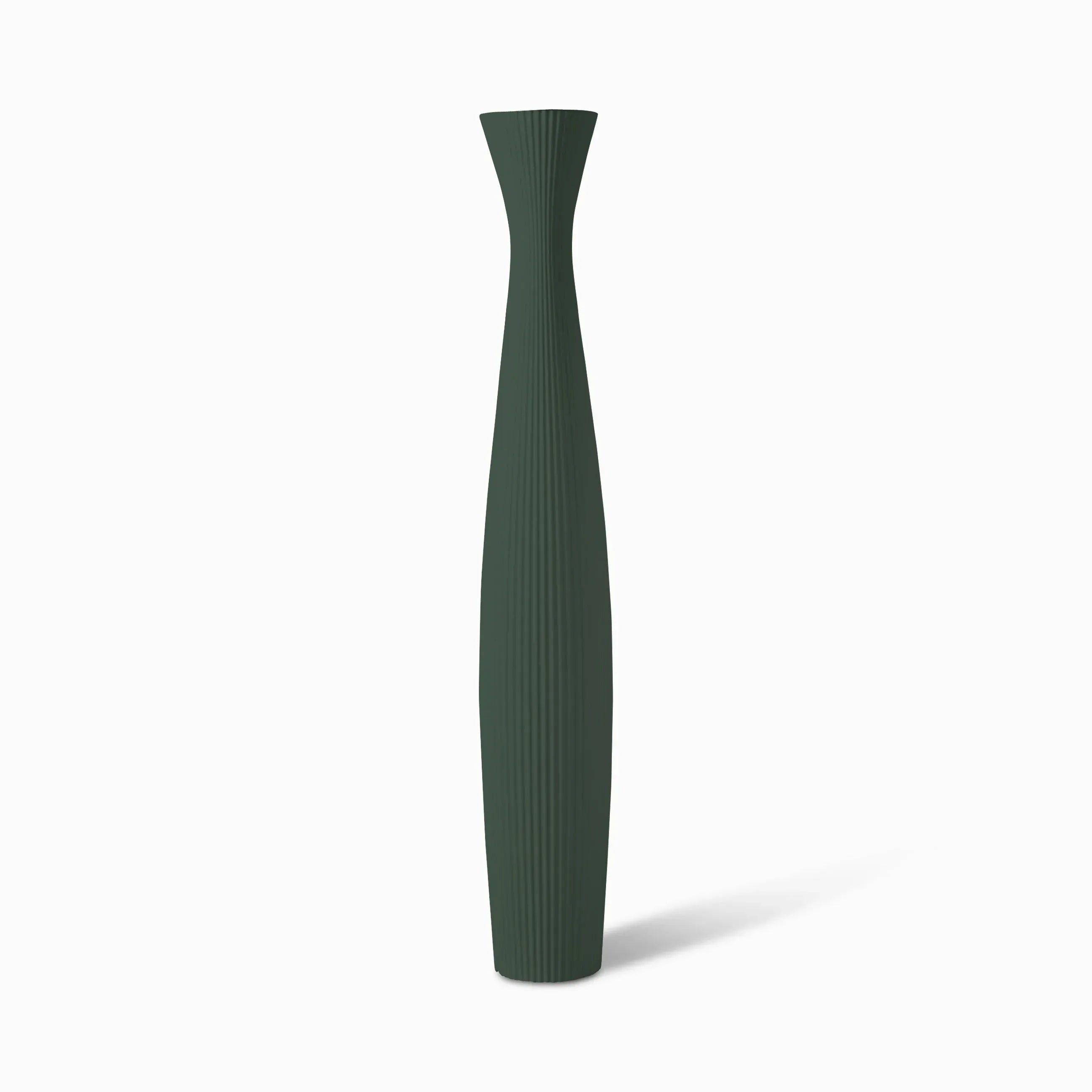 Serralunga Scarlett Pflanztopf Weiß 28x28x140 hoch