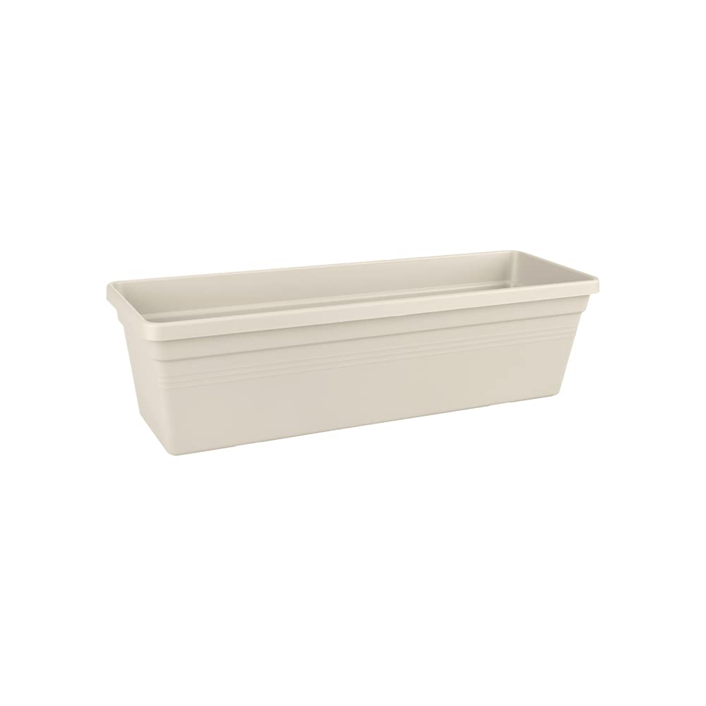 elho Green Basics Balkonkasten 40 Baumwoll Weiss 40 cm