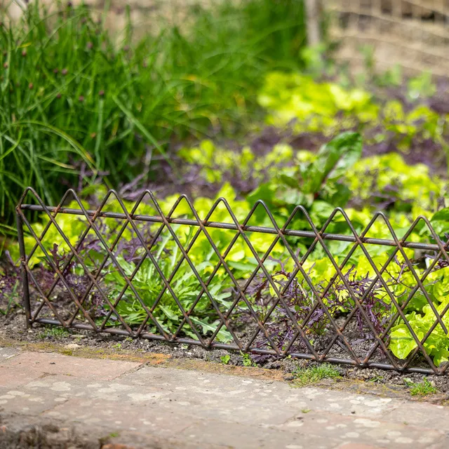 Sarah Raven Latticed Metal Edging Beeteinfassung 1 Panel