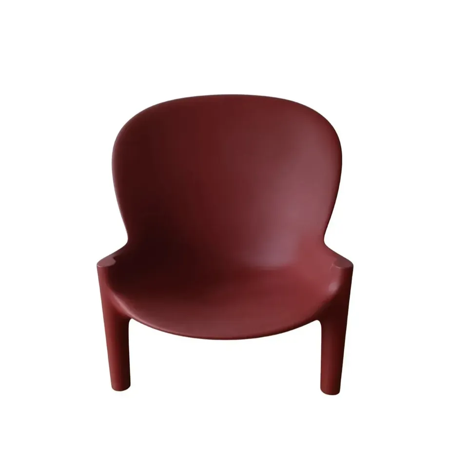 Serralunga Balzac Sessel Red Clay ohne Kissen Outdoor