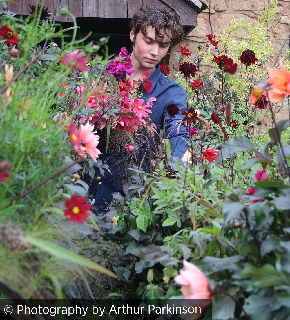 Sarah Raven Flower Yard Buch Arthur Parkinson signiert Töpfe