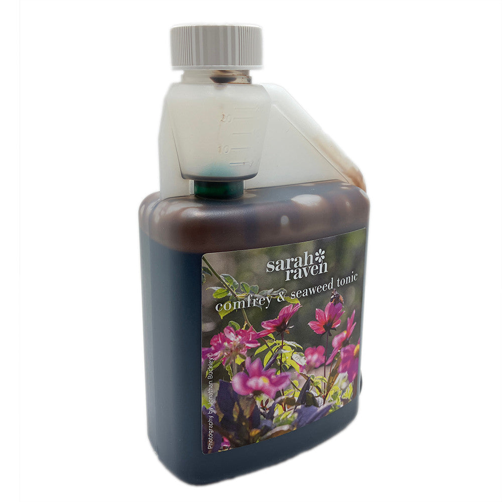 Sarah Raven Comfrey Seaweed Tonic Flüssigdünger 500ml Kalium