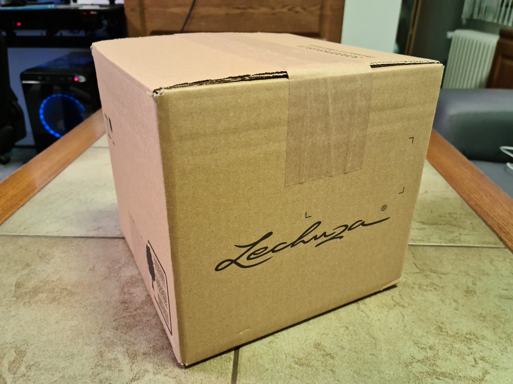 Lechuza Quadro Premium LS 50 Pflanztopf Taupe Hochglanz