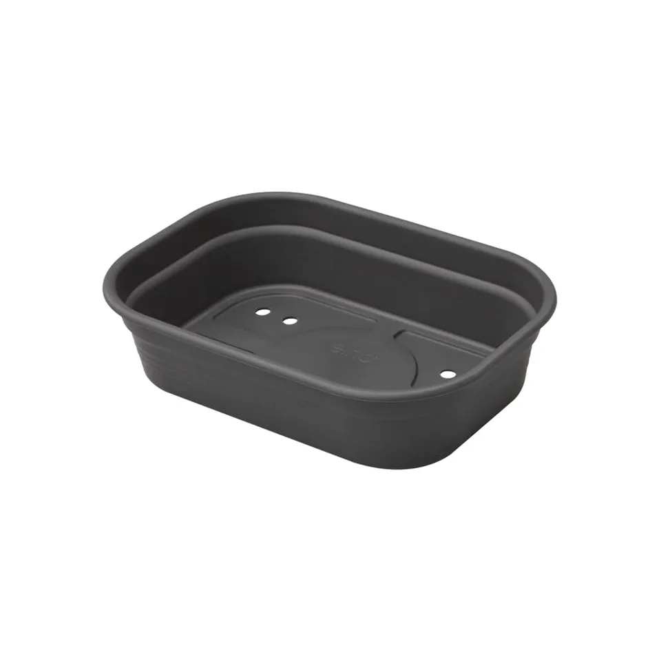 elho Green Basics Anzuchtschale S 24 cm Schwarz Ablaufloch