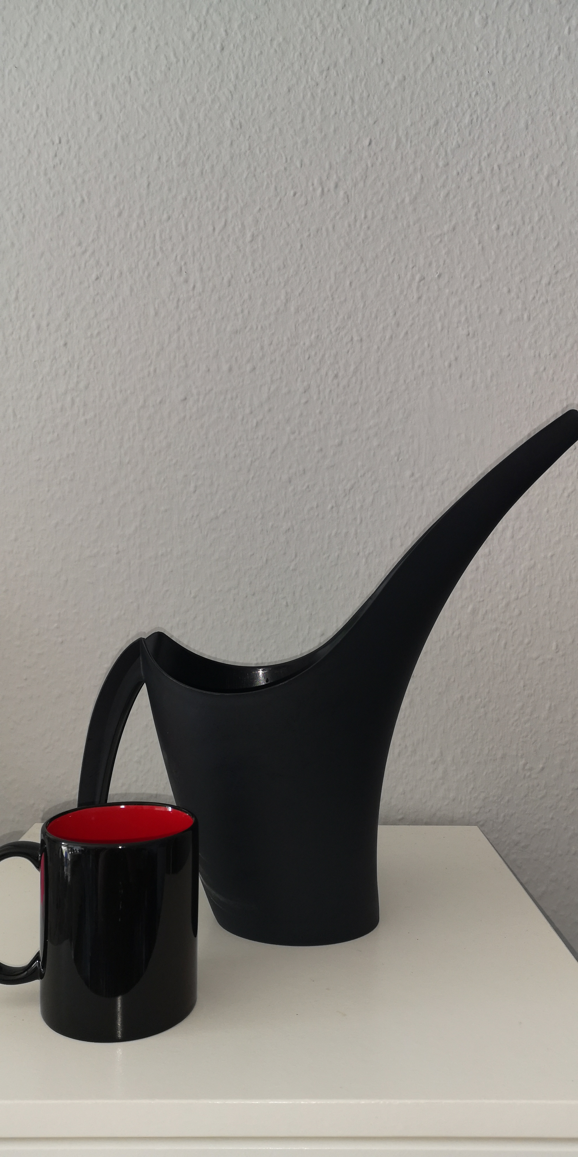 Prosperplast Giraffe Gießkanne 1,5L Anthrazit Kunststoff