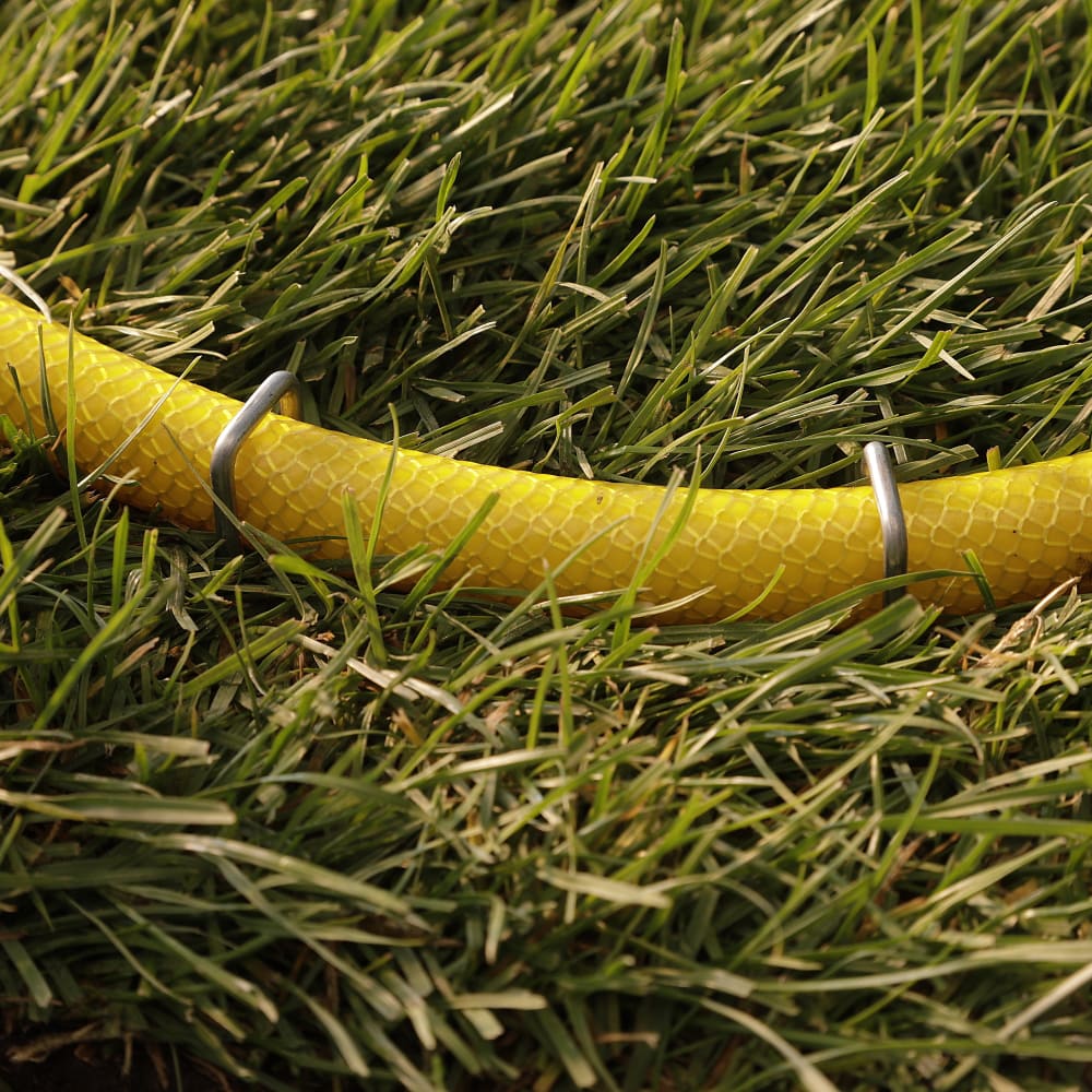 GardenMate Erdanker verzinkt 100mm 100 Stück Flachkopf