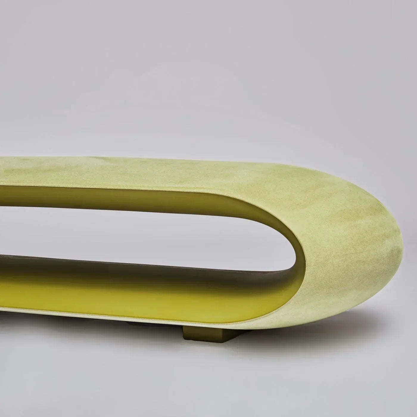 Serralunga Loop LOOP-MAN Sitzbank anthrazit Moleskin oval