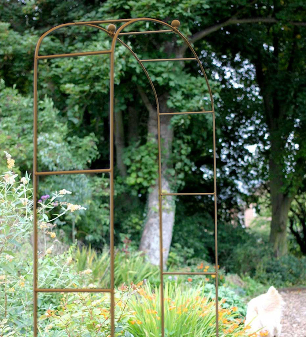 Sarah Raven Fine Arch Rosenbogen Stahl 2m Rustic für Garten