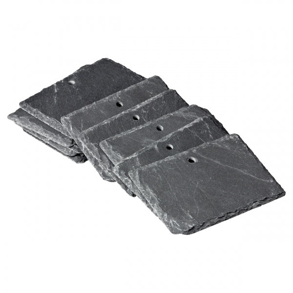 GardenMate Pflanzschilder Schiefer 10x7cm 10 Stück naturell