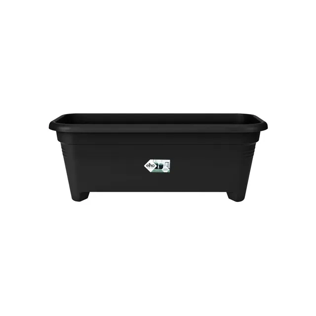 elho Green Basics Blumentopf Viereckig 60 cm Schwarz