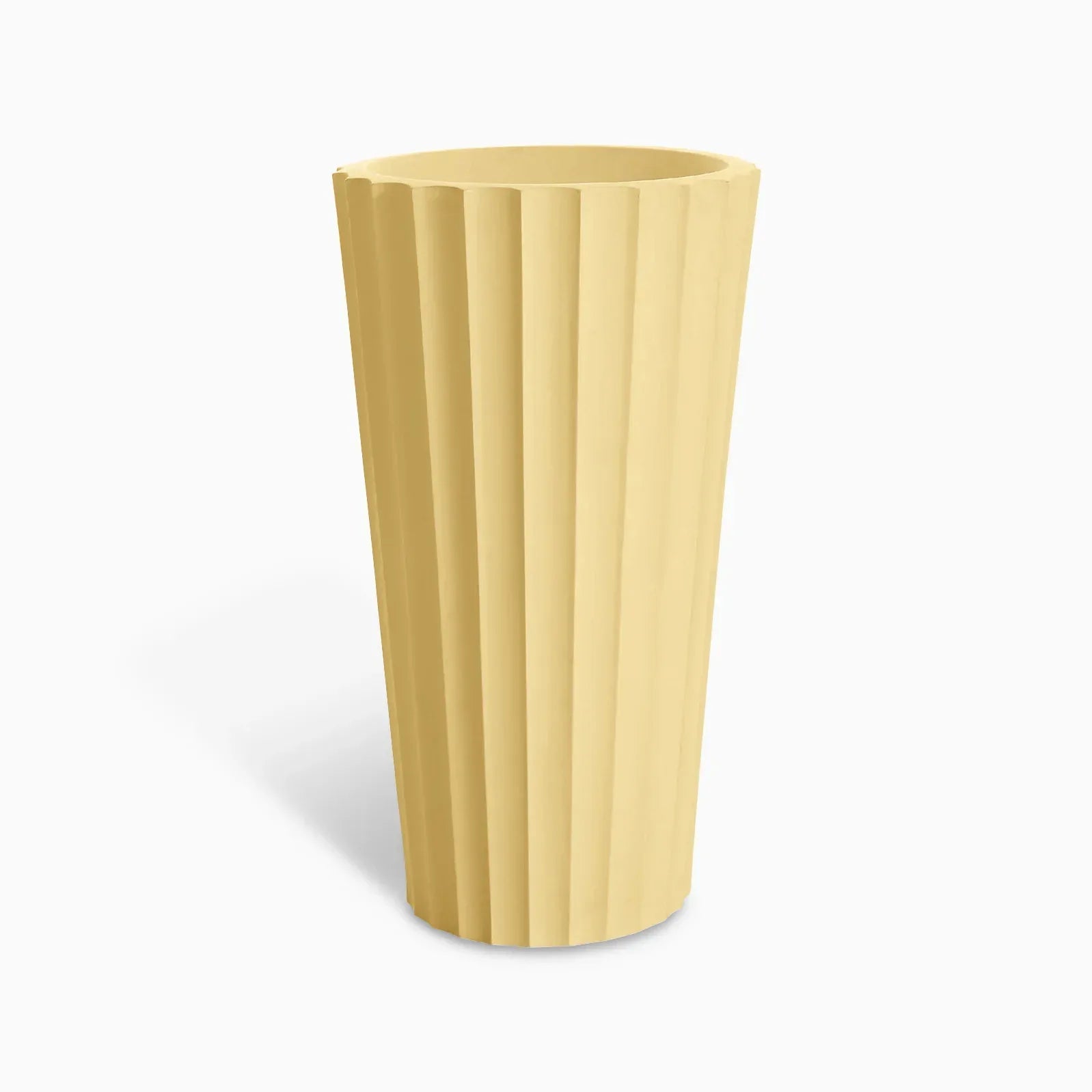 Serralunga Eufronio Pflanztopf Anthrazit reversibel