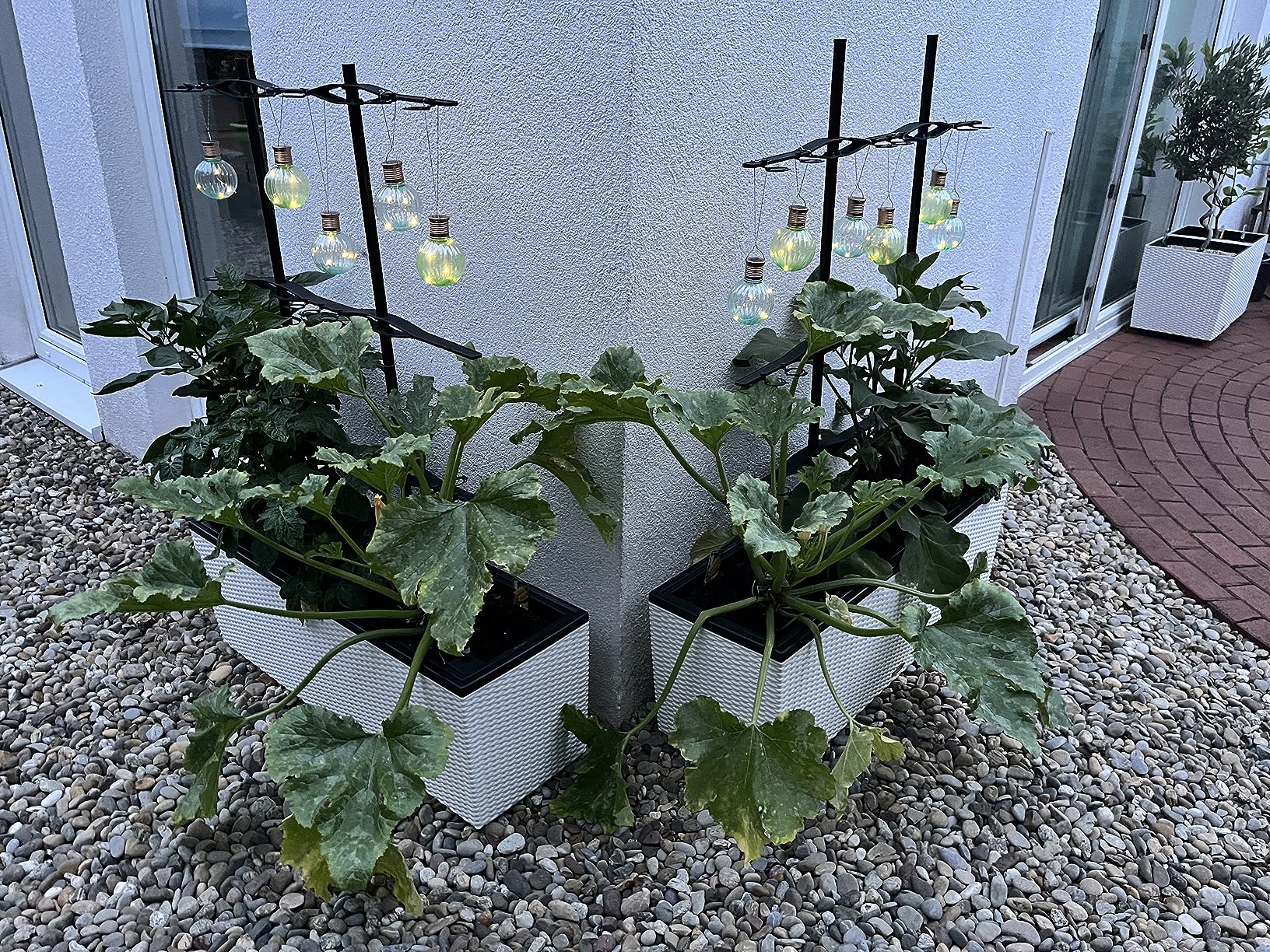 Lechuza Trio Cottage 30 Pflanzgefäß Weiß mit Bewässerung