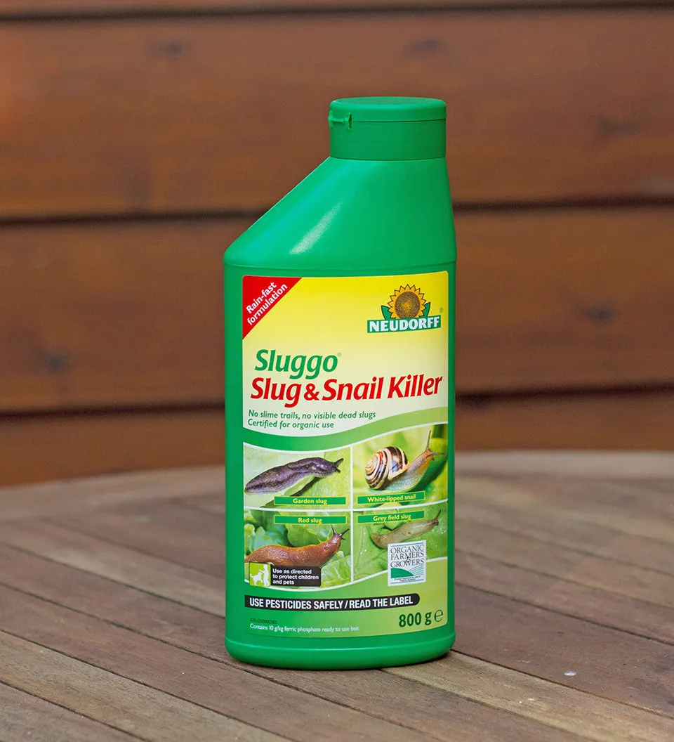 Sarah Raven Sluggo Schneckenkorn 800g Bio Eisenphosphat