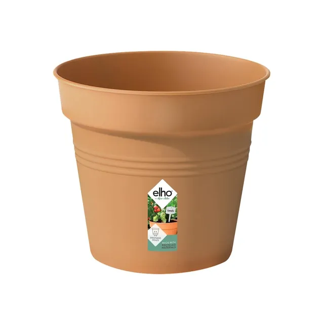 elho Green Basics Anzuchttopf 11cm Mild Terra Recycling-Kunststoff
