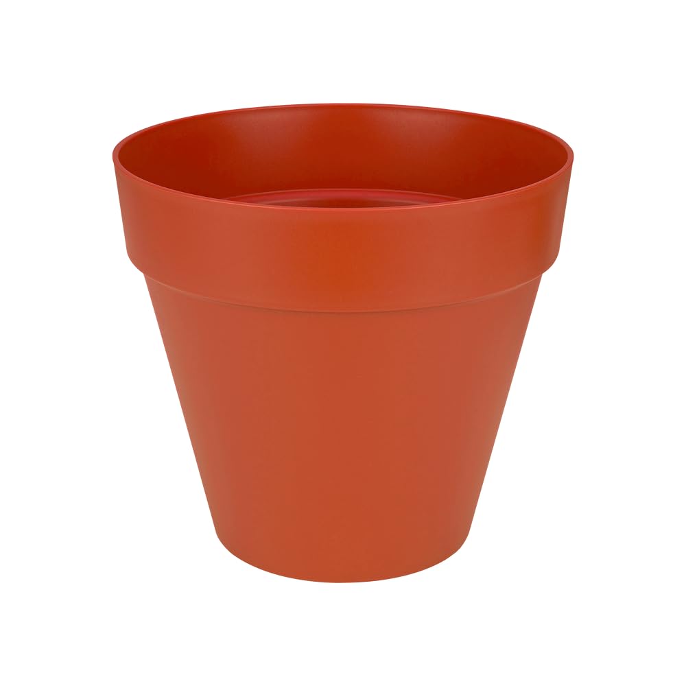 elho Loft Urban Rund 30 Blumentopf Brique mit Reservoir