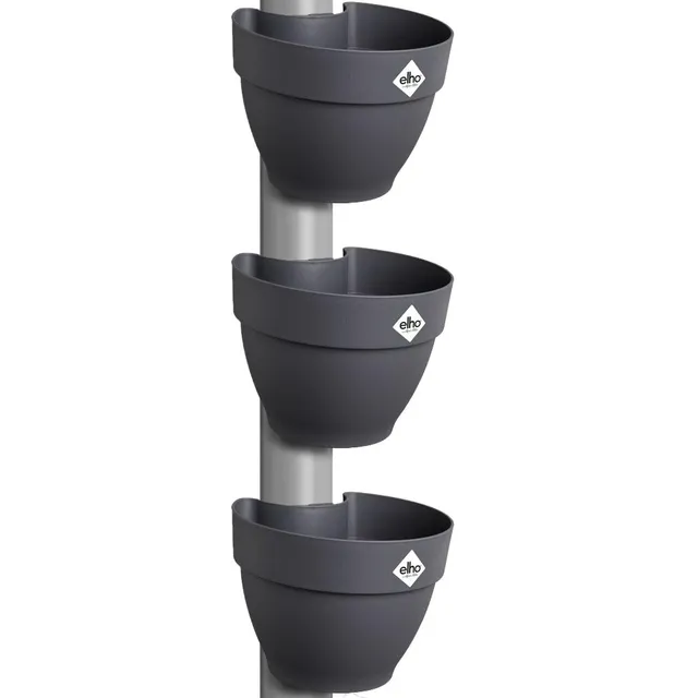elho Vibia Campana Fallrohrtopf Anthracite 3er Set