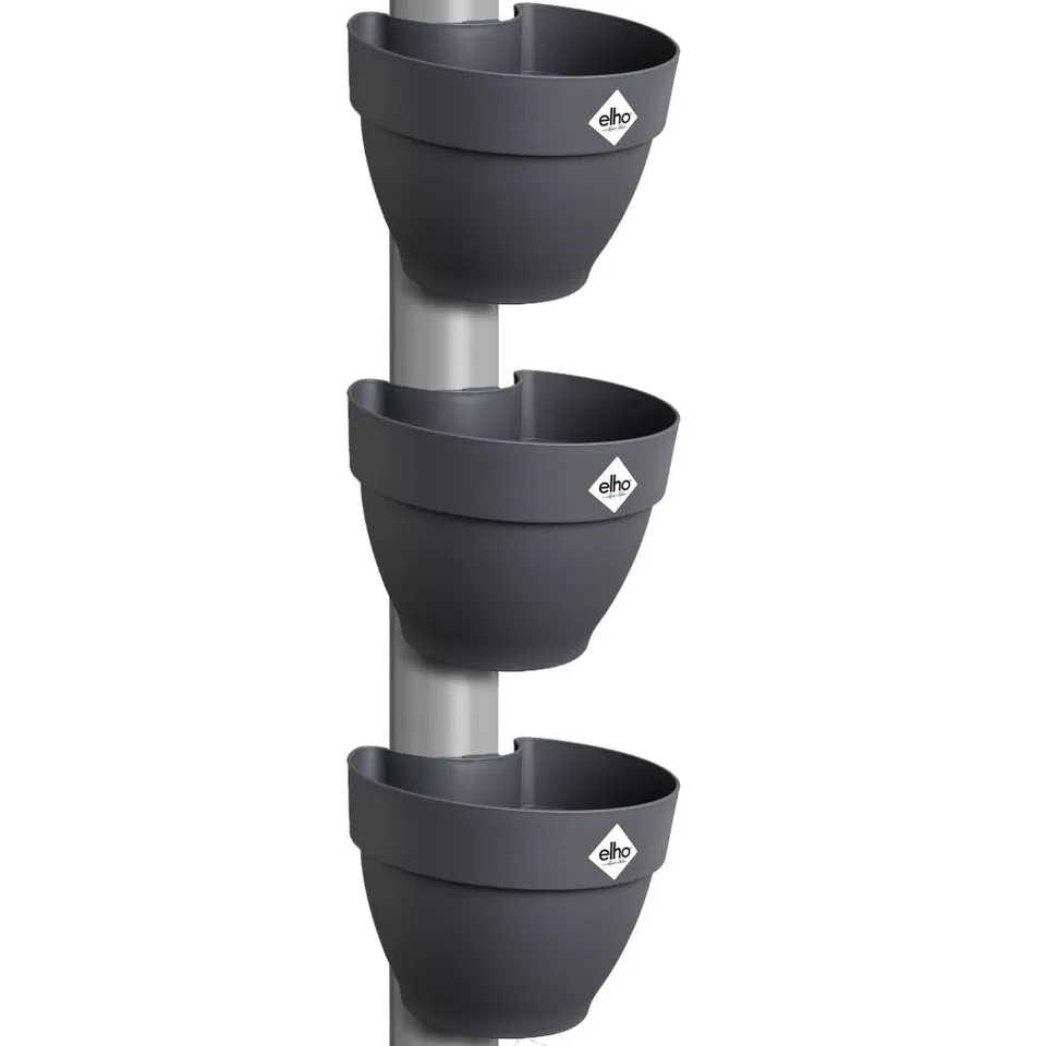 elho Vibia Campana Fallrohrtopf Anthracite 3er Set