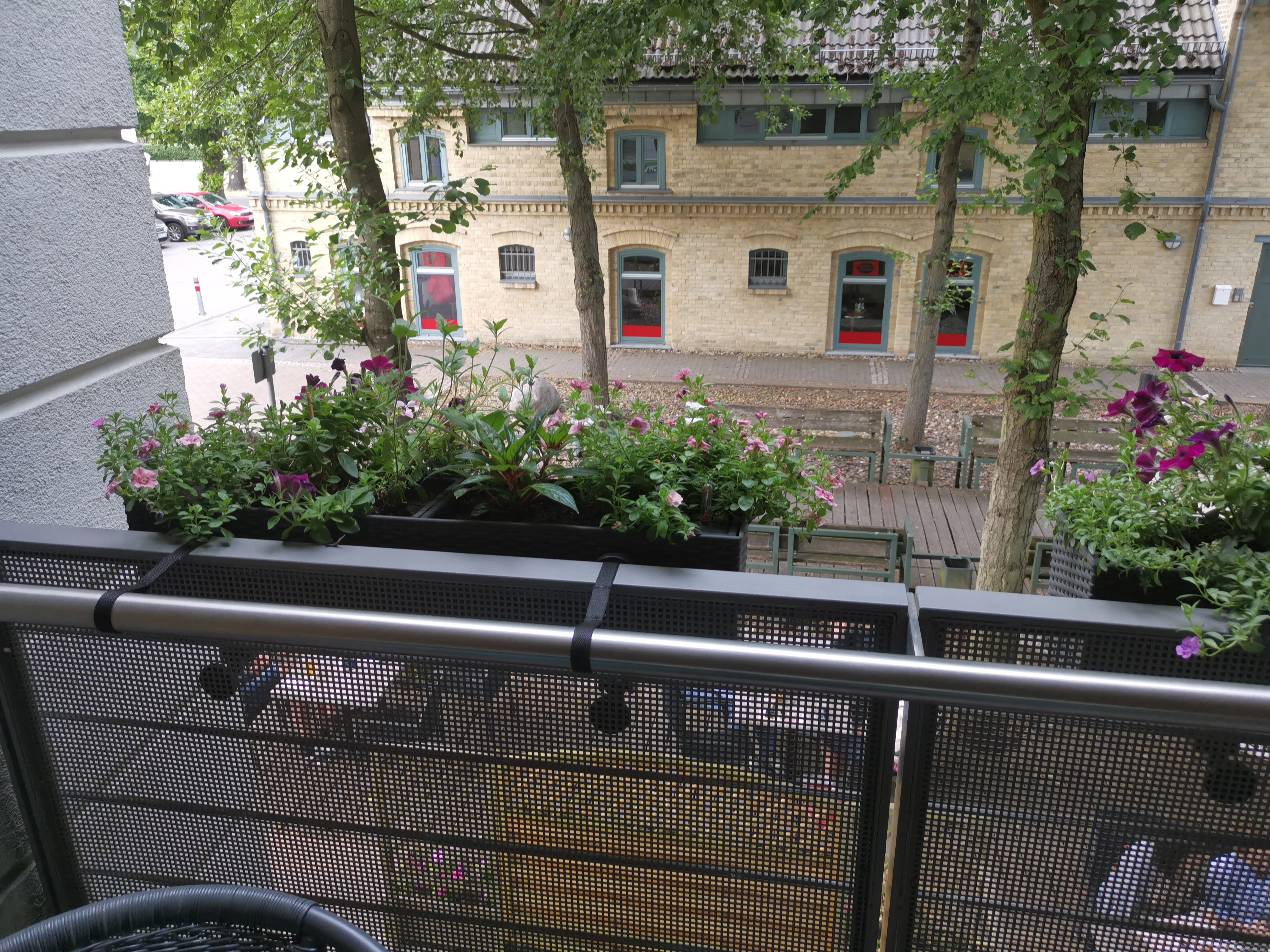 Lechuza Balconera Cottage 50 Pflanzgefäß Granit Bewässerung
