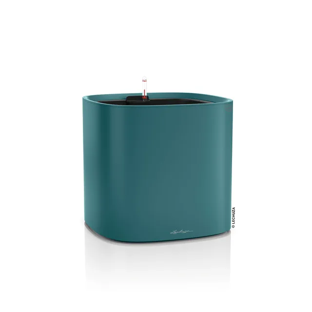 LECHUZA PILA Planter 35cm Petrolblau Bewässerung 14,5L
