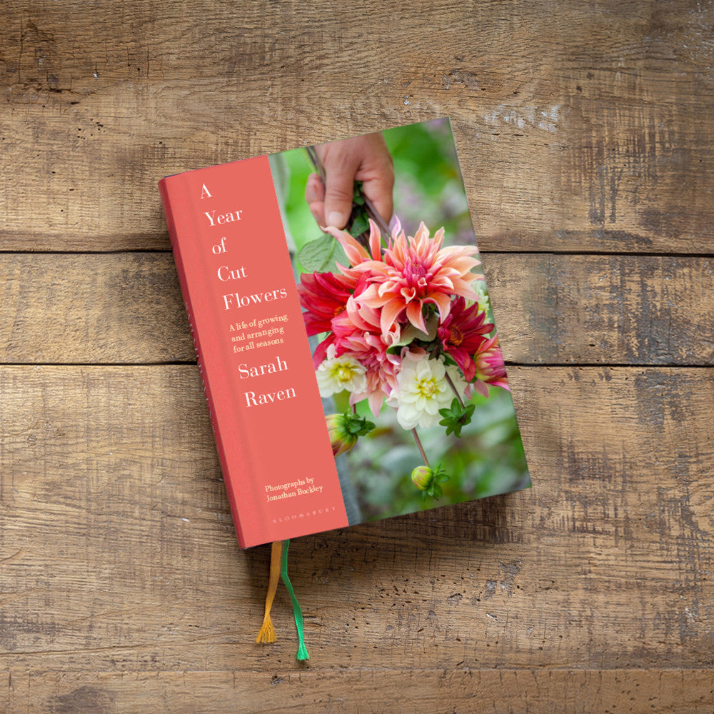Sarah Raven A Year of Cut Flowers Buch Hardcover signiert